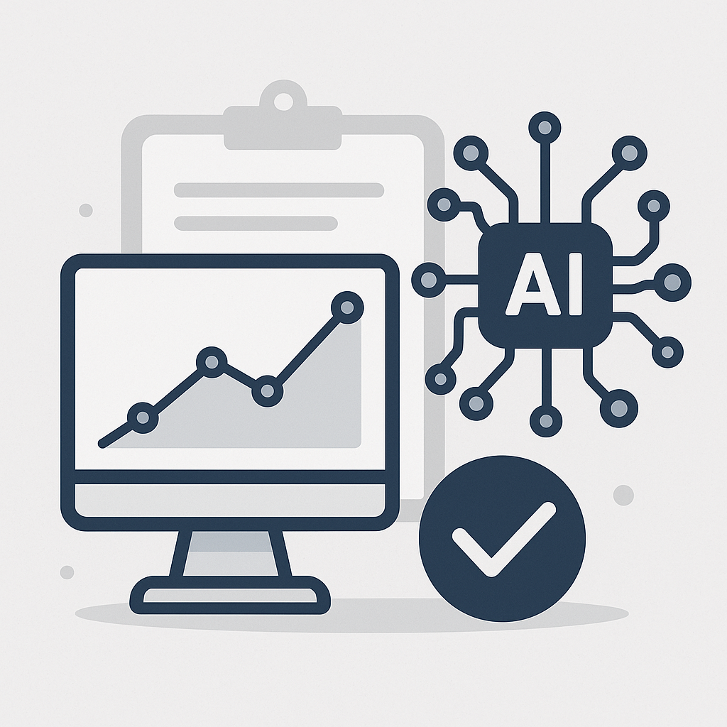 Heat-map of QC model output