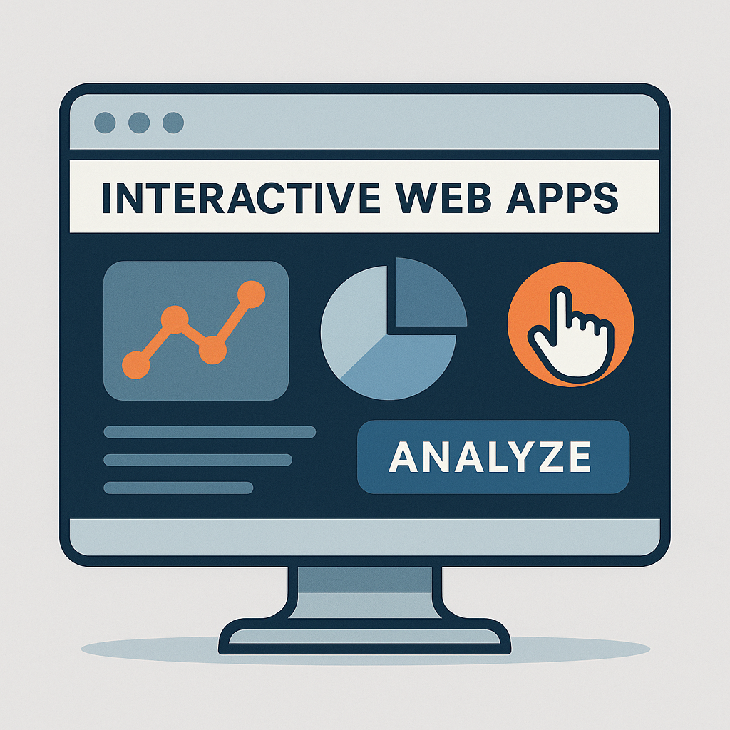 Interactive dashboard